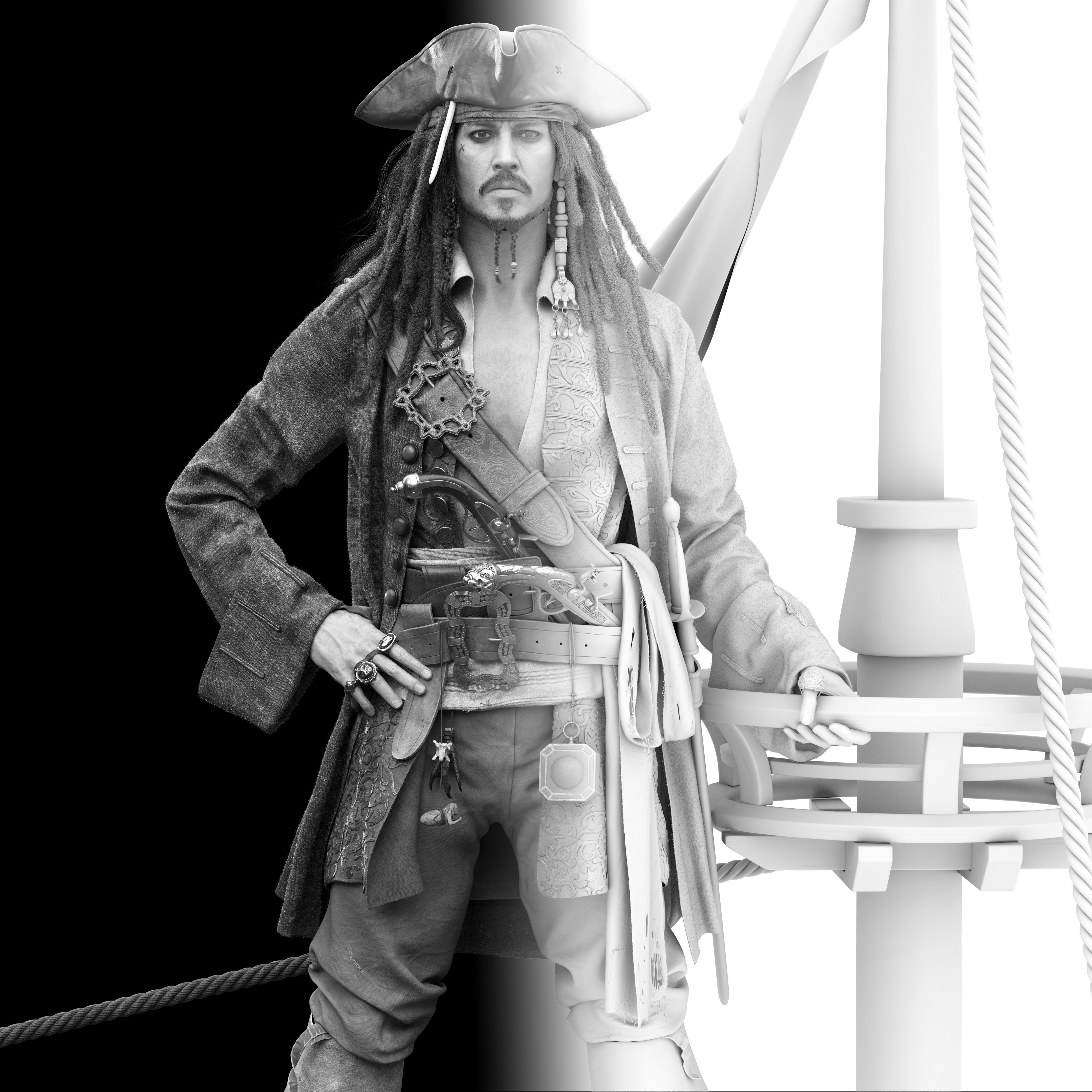 Captain Jack Sparrow Artwork